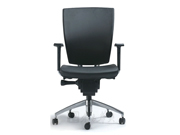 Leather Medium Back Chair