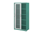 Glass Swing door cabinetCG-SE-SLG1800_Office Furniture_Steel Filing Cabinet_Steel Furniture